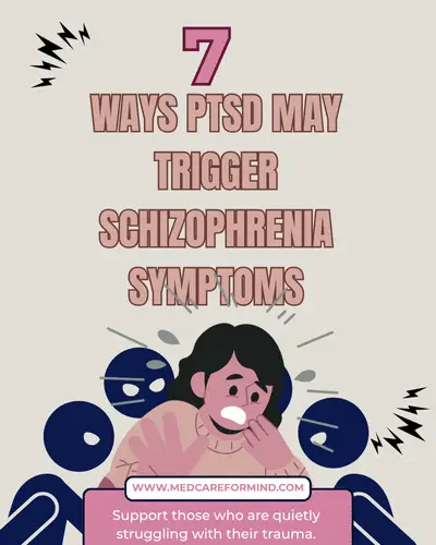 Can PTSD cause schizophrenia